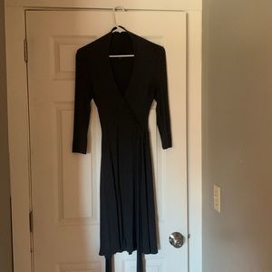 Banana republic. Wrap dress. Fall.